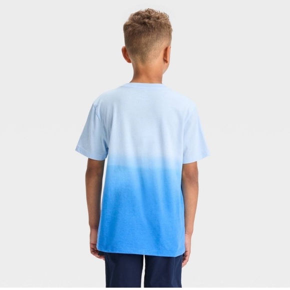 Disney’s Little Mermaid Blue T-Shirt Short Sleeve Flounder And Sebastian 3T 4T - Picture 2 of 4